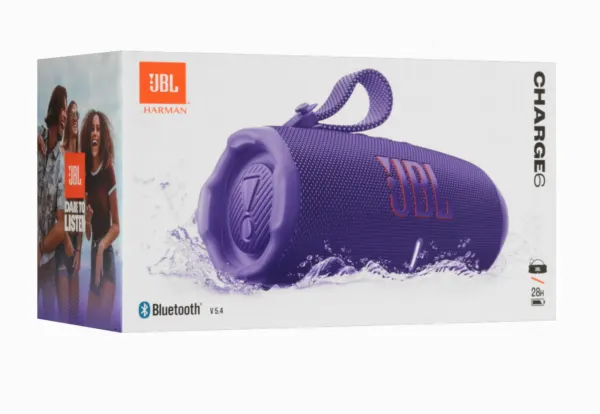 Портативная акустика JBL Charge 6 фиолетовый