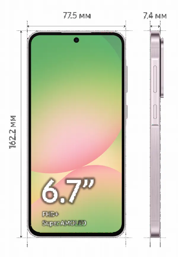 Смартфон Samsung Galaxy A56 5G 8/128 Awesome Pink