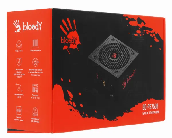 Блок питания 750W BLOODY BD-PS750B