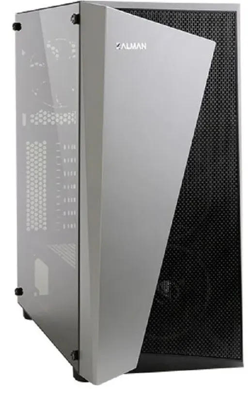 Корпус Zalman S4 Plus черный без БП ATX 5x120mm 2xUSB2.0 1xU