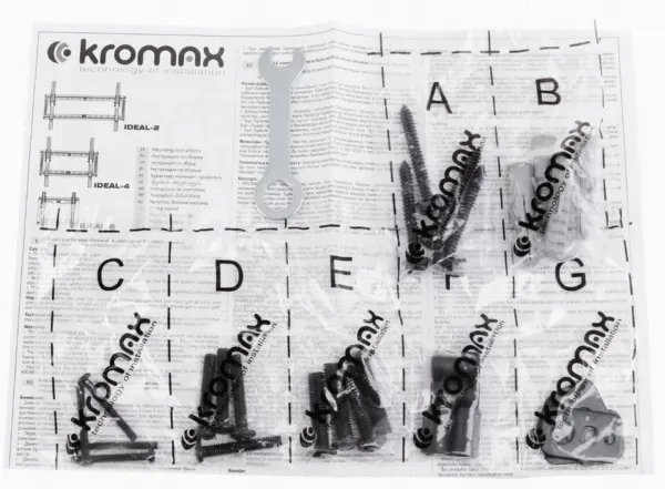 Кронштейн 600x400 Kromax IDEAL-2