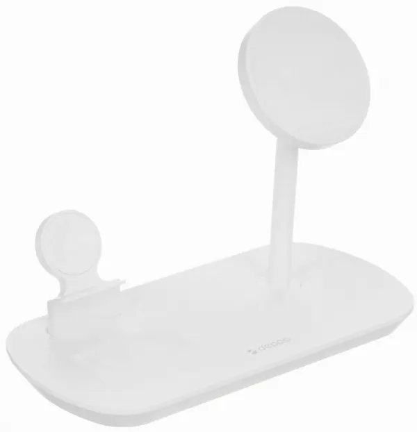 Беспроводное ЗУ Deppa MagSafe 22.5Вт бел