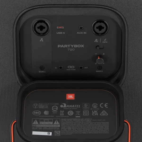 Портативная акустика JBL PartyBox 720 черный