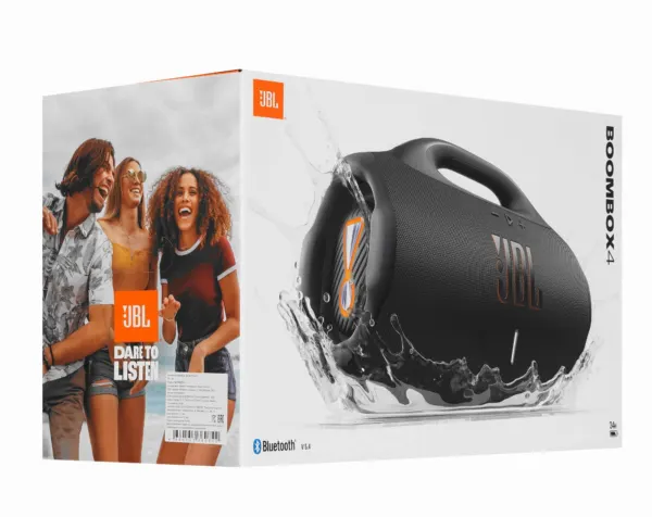 Портативная акустика JBL BOOMBOX 4 черный