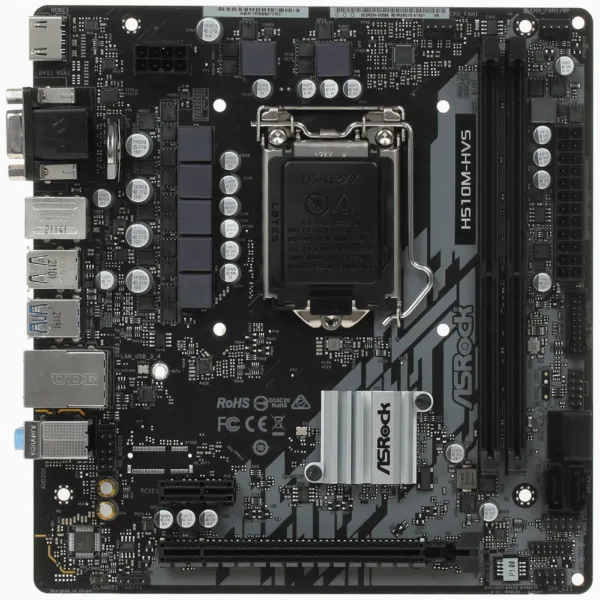 Материнская плата ASROCK H510M-HVS R2, L
