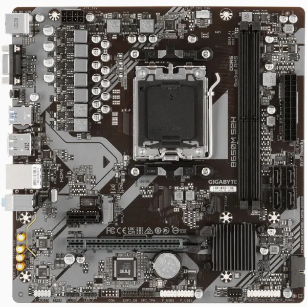 Материнская плата Gigabyte B650M S2H, AM