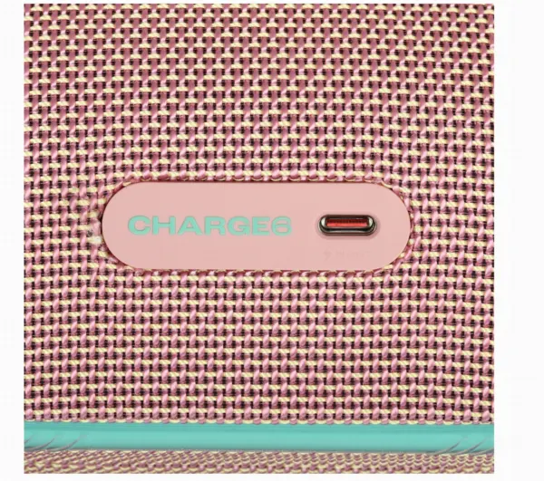 Портативная акустика JBL Charge 6 розовая