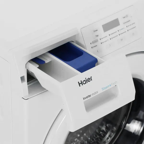 Стиральная машина Haier HW60-BP12919A White инвертор, 6кг, 3