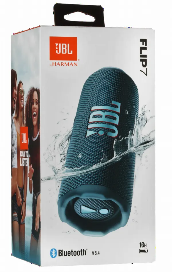 Портативная акустика JBL Flip 7 синяя