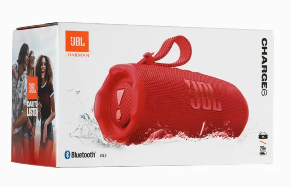 Портативная акустика JBL Charge 6 красная