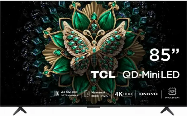 Телевизор TCL 85C6K Mini-LED