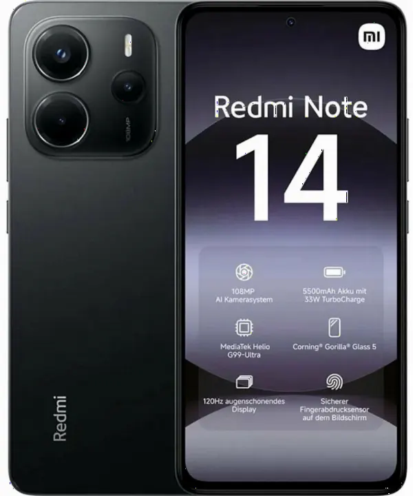 Смартфон Xiaomi Redmi Note 14 8/256 Midn