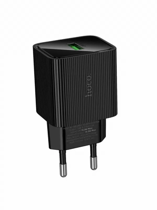 СЗУ USB Hoco CS81A (18W, QС3.0, с диспле