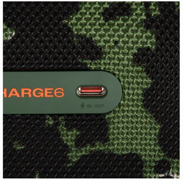 Портативная акустика JBL Charge 6 камуфл