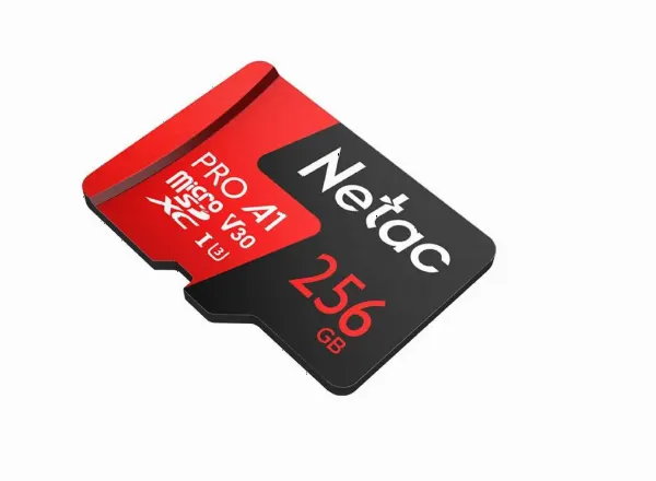 Карта памяти MicroSDXC 256GB Class 10 Netac P500 Extreme Pro