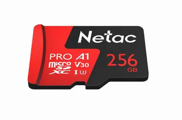 Карта памяти MicroSDXC 256GB Class 10 Netac P500 Extreme Pro