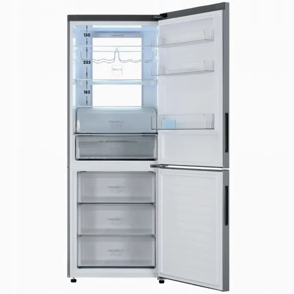 Холодильник Haier C4F744CMGU1 серебристый (439 л, No Frost,