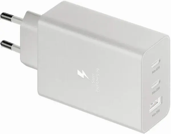 СЗУ USB/Type-C для Samsung EP-T6530 (65W, QC, PD, 3 порта) Б