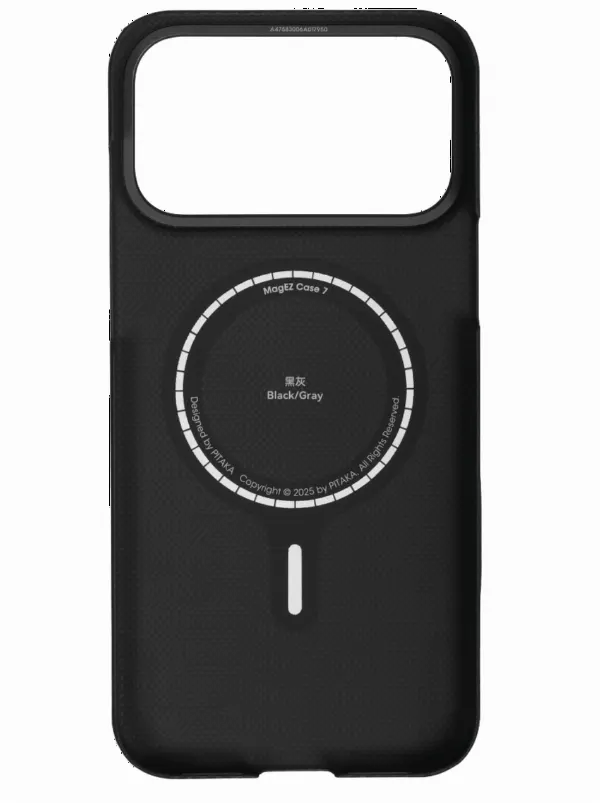 Чехол Pitaka Ultra-Slim для iPhone 17 Pro Black/Gray