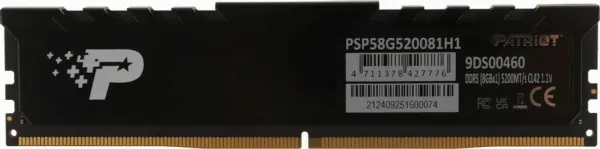 Оперативная память DDR5 8Gb Patriot Sign