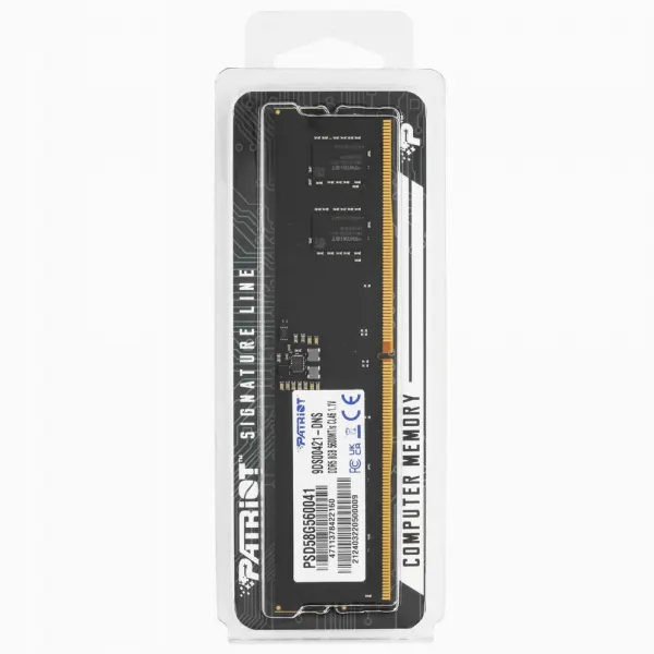 Оперативная память DDR5 8Gb Patriot Signature PSD58G560041 5