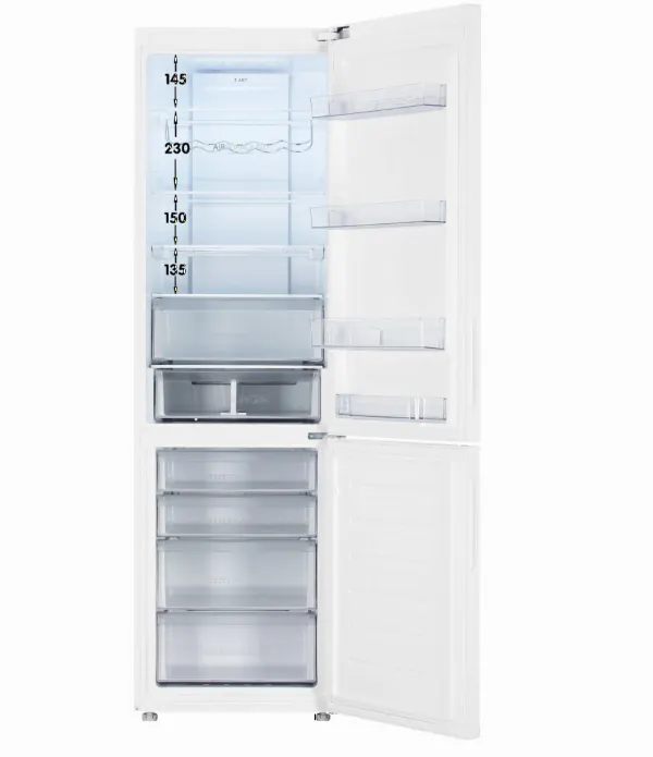 Холодильник Haier C4F640CWU1 белый (400