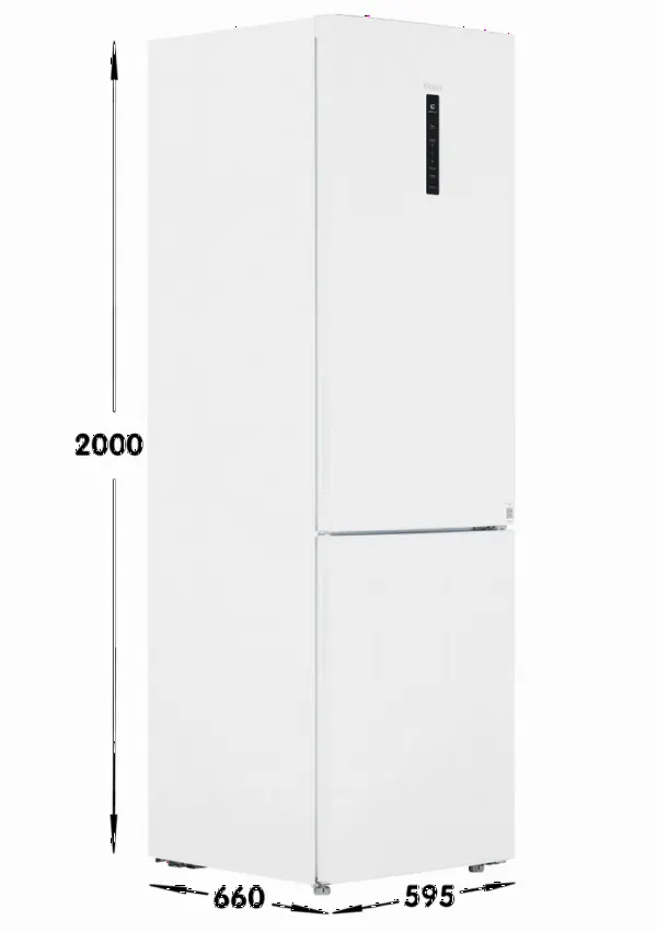 Холодильник Haier C4F640CWU1 белый (400