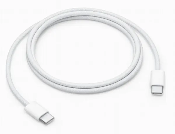 Кабель Apple Type-C - Type-C A2795 1м 60W Белый