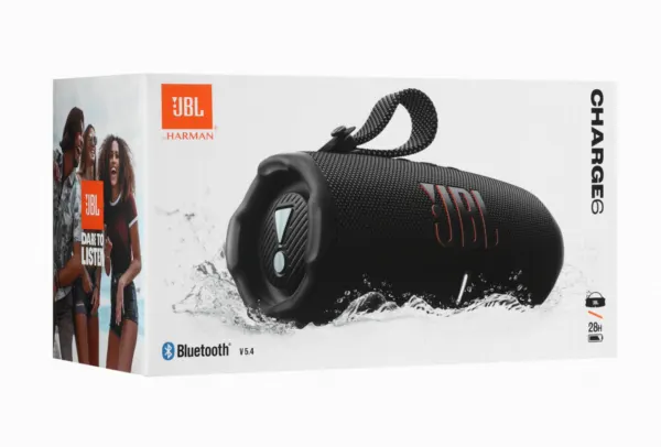 Портативная акустика JBL Charge 6 черный