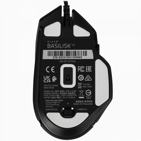 Мышь Razer Basilisk V3 (RZ01-04000100-R3M1) черный