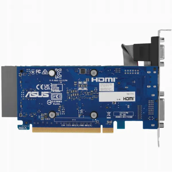 Видеокарта ASUS GT710 2Gb (GT710-SL-2GD5-BRK-EVO) 64бит, DDR