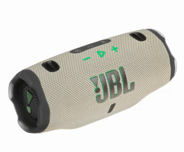 Портативная акустика JBL Charge 6 бежевый, зеленый