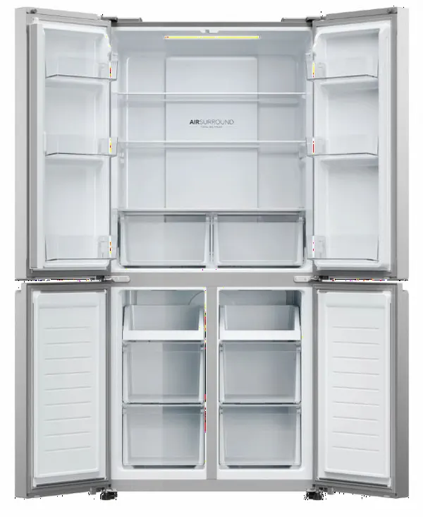 Холодильник Haier HTF-425DM7RU серебристый (425 л, No Frost,