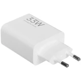 СЗУ USB для Xiaomi Charging Combo (33W, QC3.0, кабель Type-C) Белый