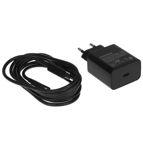 СЗУ Type-C для Samsung EP-T4510 (45W, PD3.0, кабель Type-C) Черный