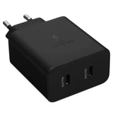СЗУ Type-C для Samsung EP-T5020X (50W, PD3.0, кабель Type-C, 2 порта) Черный