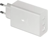 СЗУ USB/Type-C для Samsung EP-T6530 (65W, QC, PD, 3 порта) Белый
