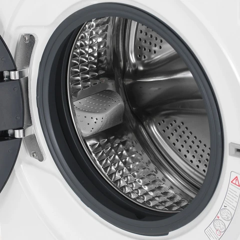 Стиральная машина Haier HW60-BP12919B White инвертор, 6кг, 43см, черн. люк 