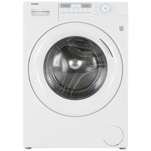 Стиральная машина Haier HW60-BP12929BE White инвертор, 6кг, 39.4см, бел. люк, поворотный мех.