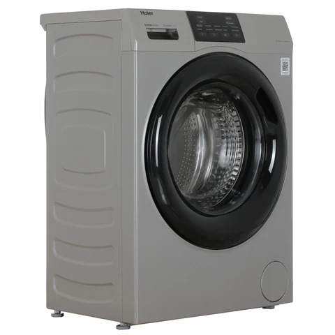 Стиральная машина Haier HW70-BP12919S Silver инвертор, 7кг, 39.4см, черн. люк 