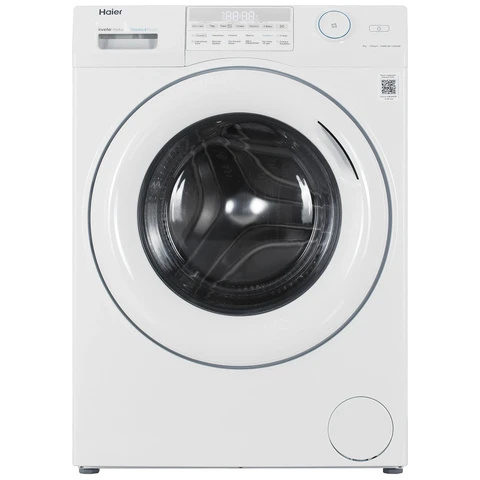 Стиральная машина Haier HW60-BP12959BE White инвертор, 6кг, 39.4см, бел. люк, сенс. дисплей
