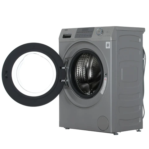 Стиральная машина Haier HW60-BP12959BSE Silver инвертор, 6кг, 39.4см, сереб. люк, сенс. дисплей 