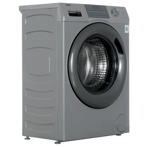 Стиральная машина Haier HW70-BP12969DE Silver инвертор, 7кг, 39.4см, черн. люк, сенс. дисплей 