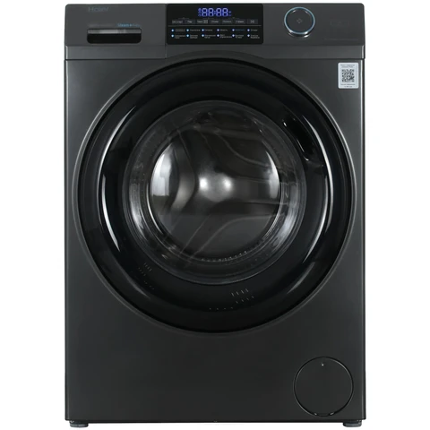 Стиральная машина Haier HW70-BP12969DE Silver инвертор, 7кг, 39.4см, черн. люк, сенс. дисплей 