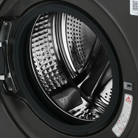 Стиральная машина Haier HW70-BP12969DE Silver инвертор, 7кг, 39.4см, черн. люк, сенс. дисплей 