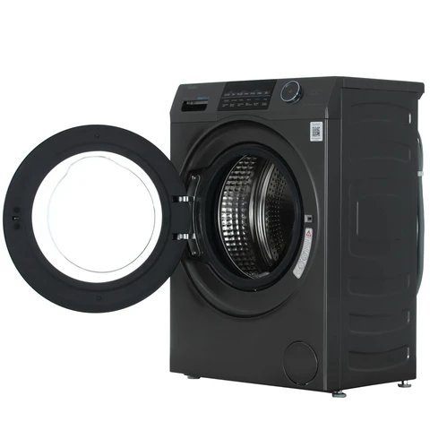Стиральная машина Haier HW70-BP12969DE Silver инвертор, 7кг, 39.4см, черн. люк, сенс. дисплей 