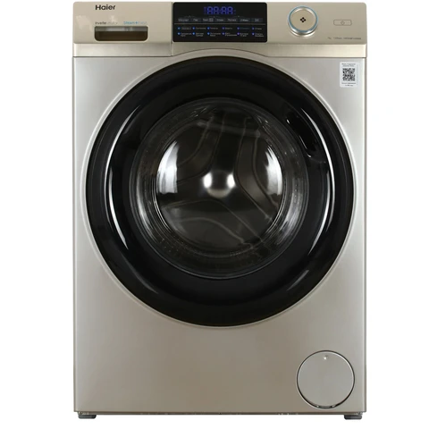 Стиральная машина Haier HW70-BP12959GE Gold инвертор, 7кг, 39.4см, черн. люк, сенс. дисплей