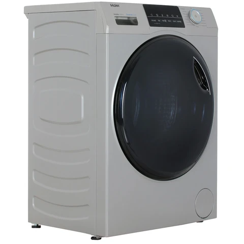 Стирально-сушильная машина Haier HWD70-BP14929S Silver инвертор, 7+4кг, 45см, сенс. дисплей 