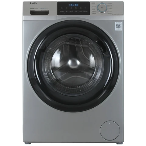 Стиральная машина Haier HW60-BP12929ASE Silver инвертор, 6кг, 39.4см, сер. люк, поворотный мех.