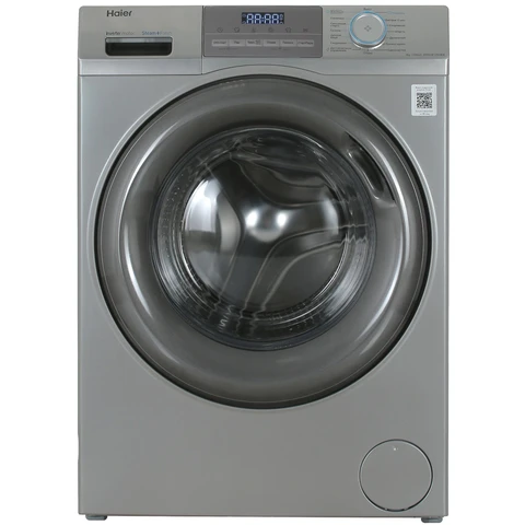 Стиральная машина Haier HW60-BP12929BSE Silver инвертор, 6кг, 39.4см, сер. люк, поворотный мех.